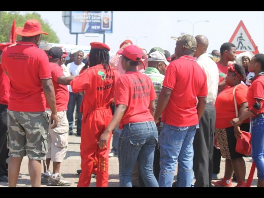 The EFF demands good service delivery for the Sakhisizwe Farm residents.