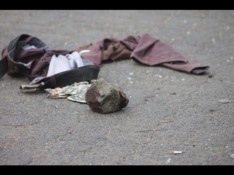 Mr Bongani Madonsela was stripped naked and was killed by a mob.