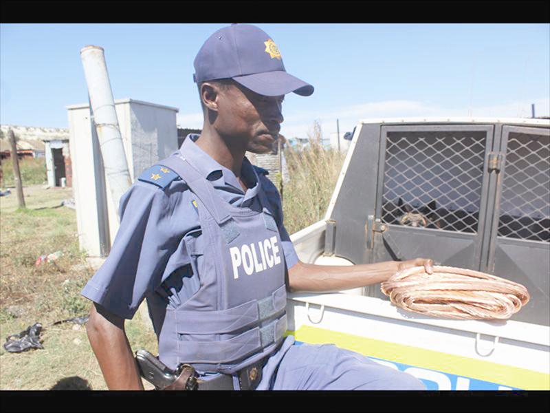 Capt Magonseni Nkosi disputes that eMbalenhle police officers are useless.