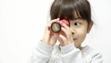 Spark your child's creativity with this DIY kaleidoscope