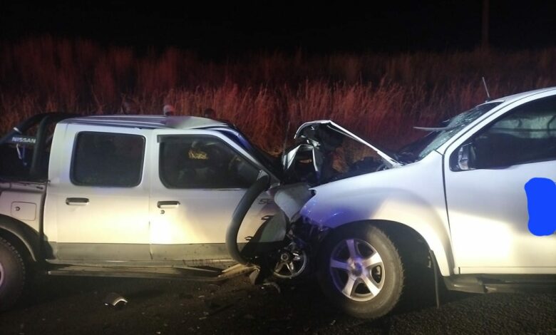 A man and woman were killed while another man was taken to hospital