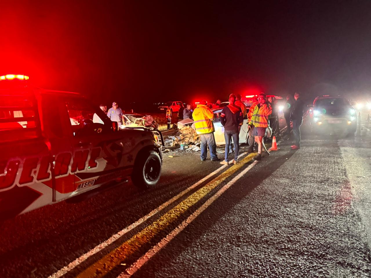 Fatal accident on N17 near turn off to Kinross water reservoirs Ridge