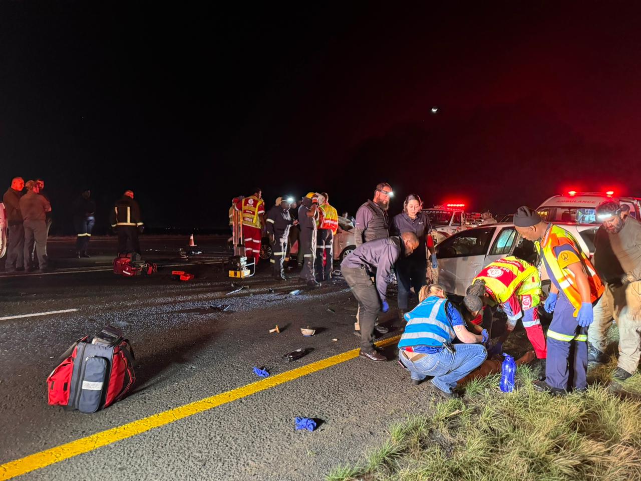 Fatal accident on N17 near turn off to Kinross water reservoirs Ridge