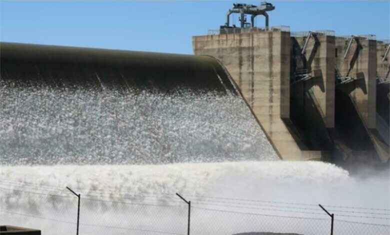 Grootdraai dam sluices