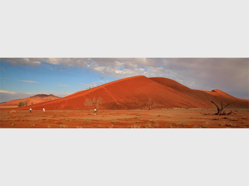 Photo of a sand dune.