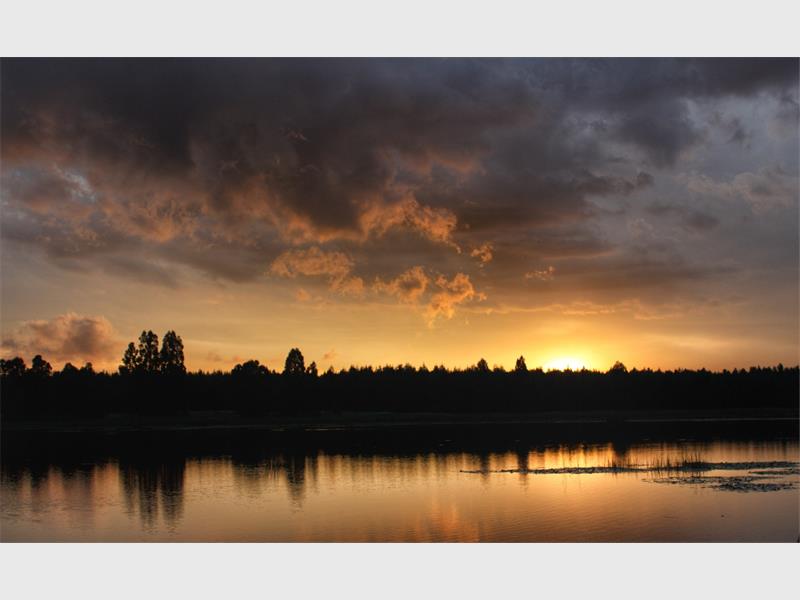 a sunset photo