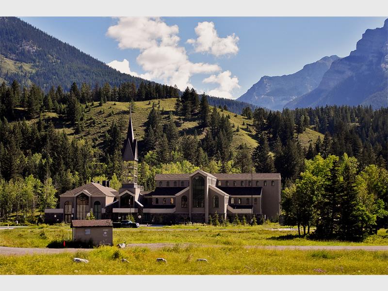 church in the mountains