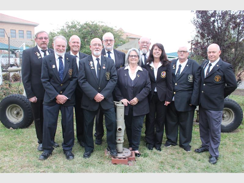 Group of military and police veterans