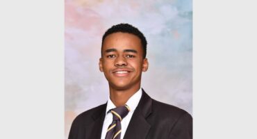 boy in school uniform