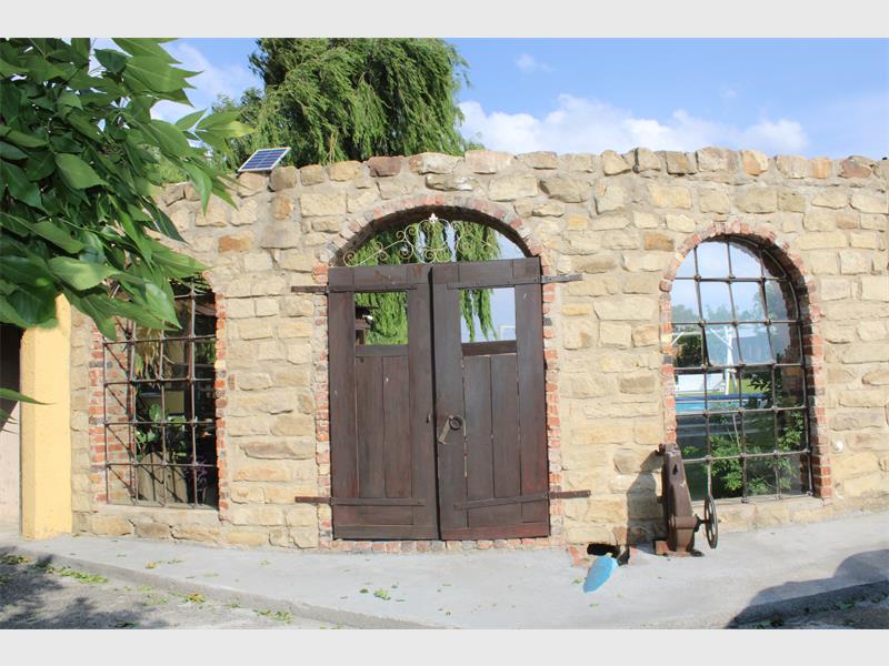 Die ingang van die Malakya Kampterrein op Charl Cilliers.