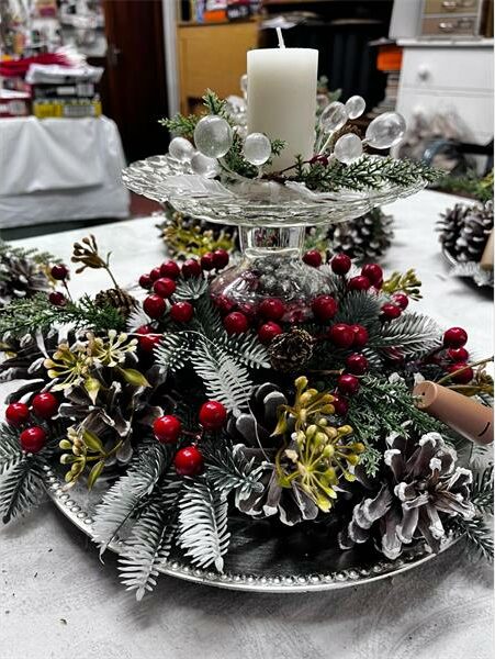 table decoration for Christmas