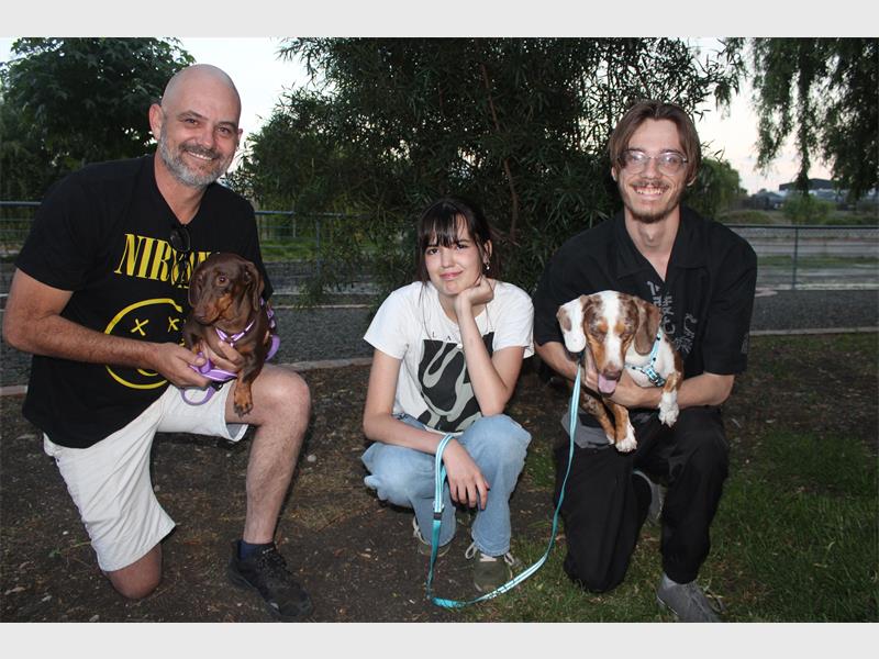 people with their dogs