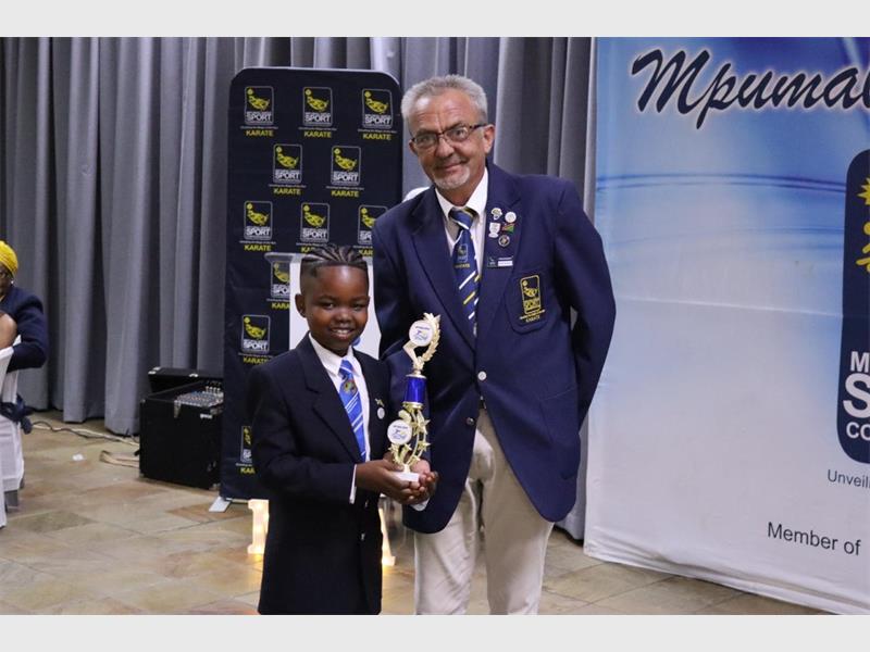 Sbongokuhle Mahlangu and Jannie Degenaar