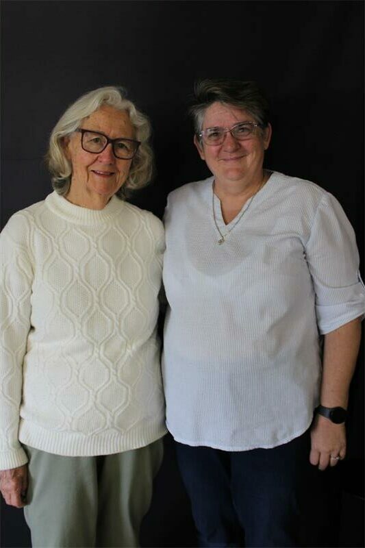Two elderly women.