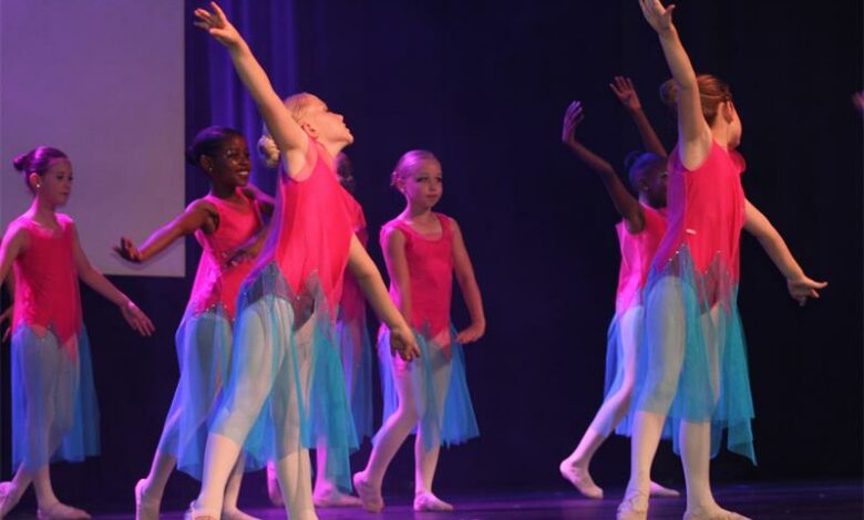 A group of the Passion Dance Academy performs their item on November 28 during the Colour in Motion Showcase held at Kruik Church