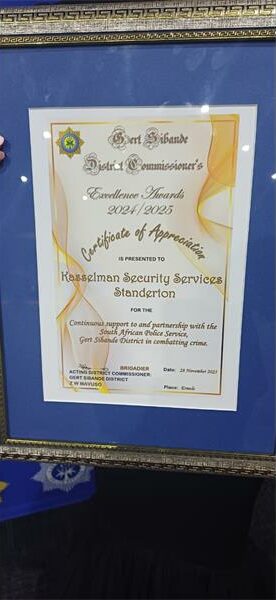 a certificate