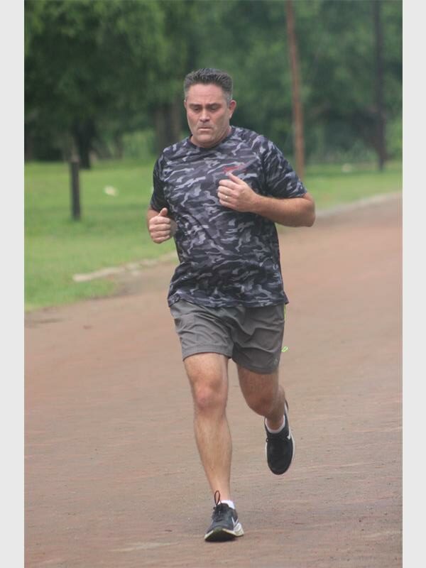Parkrunner completes another run.