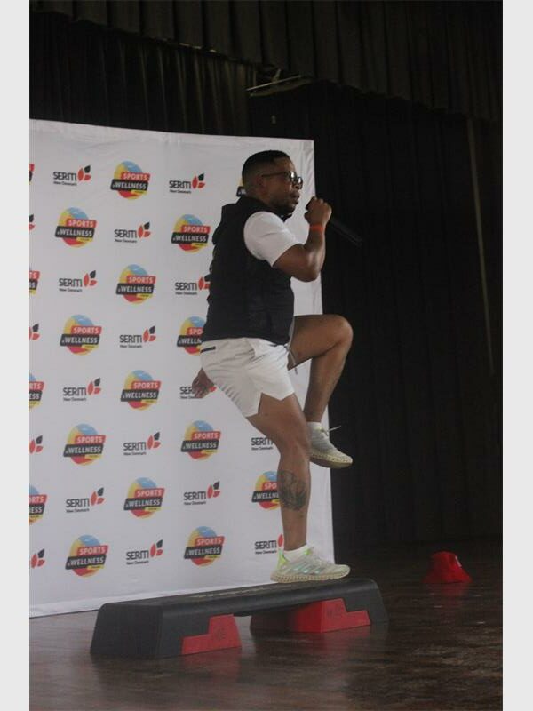 Man doing exercises