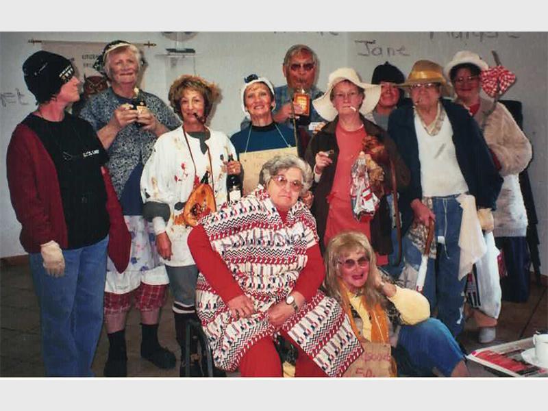 an old dress up photo