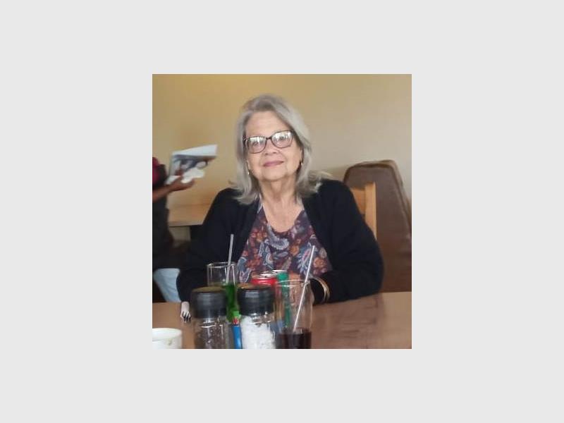 a woman at a table