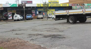 roadworks in the street