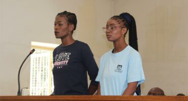 two women in the court dock