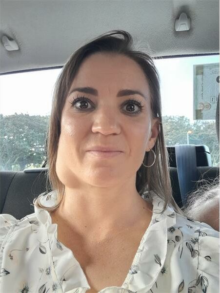 woman with bumps in her neck