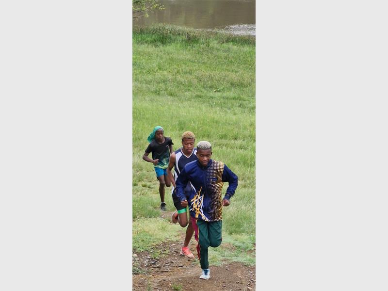 Young spirited runners make ease of the parkrun