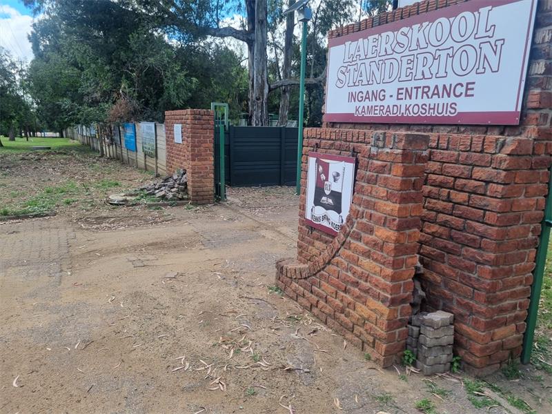entrance to a school