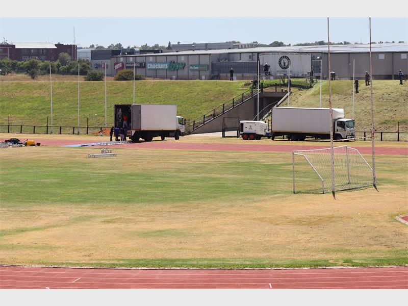 activity at a stadium