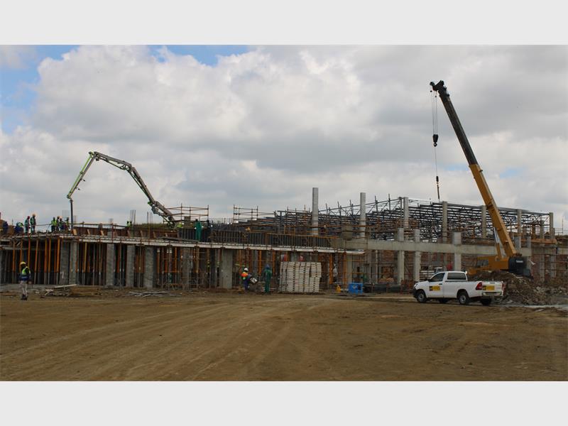 ground work on a building