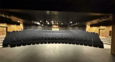 Theatre seating and stage