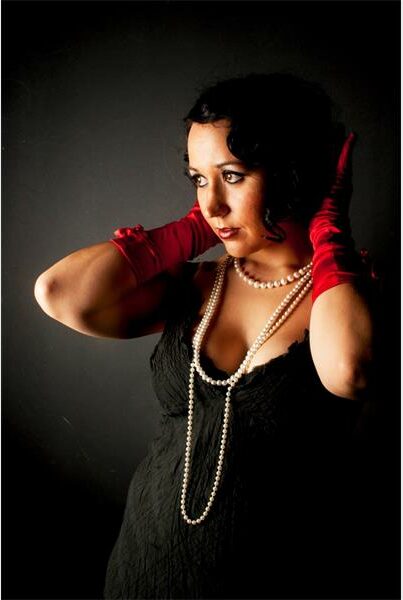A cabaret singer
