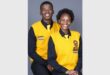 two learners with yellow pull overs