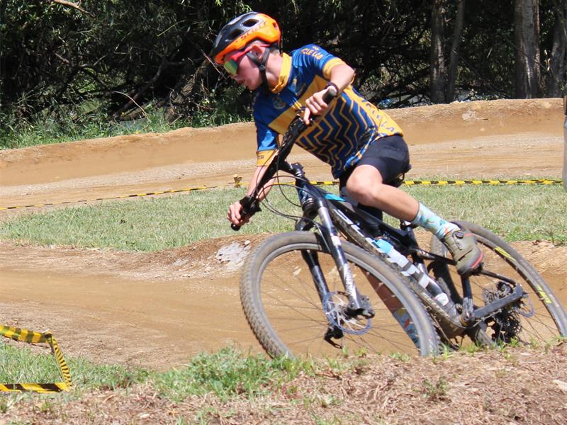 a child on a bicycle