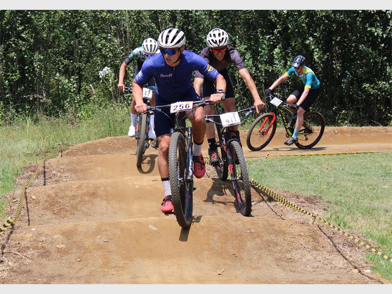 people riding bicycles