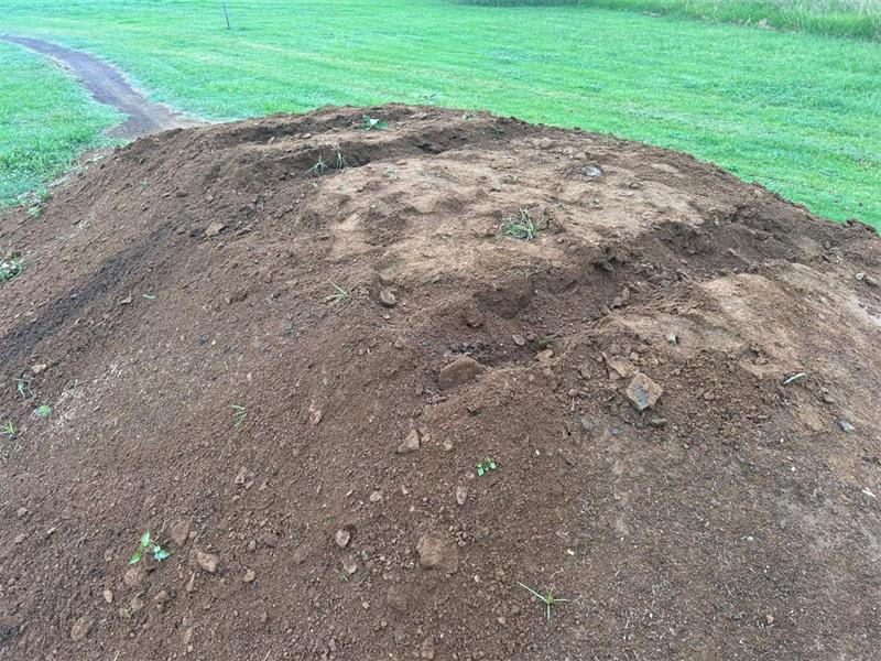 a damaged mountainbike track