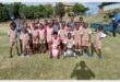 a group of young soccer players
