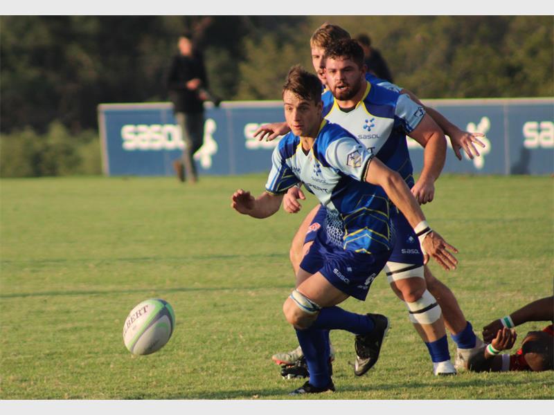 Sasol and Newcastle rugby players. ynand Venter, Craig van Deventer and André de Lange