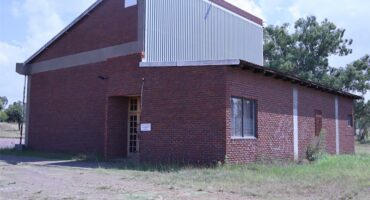 a redbrick building from outside