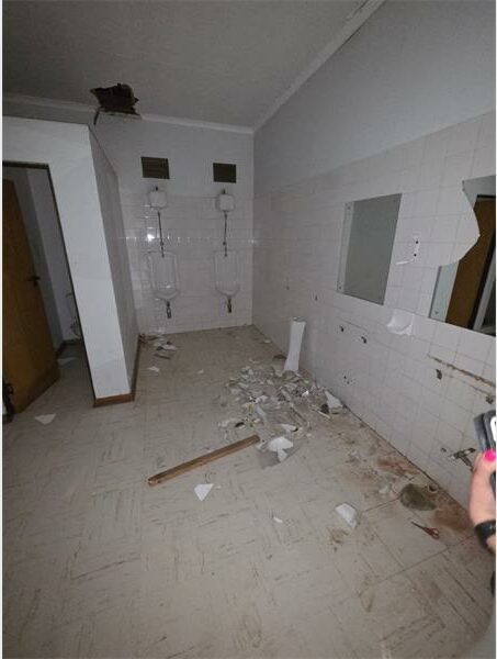 a destroyed room