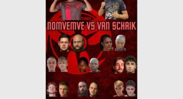 a poster of many boxers