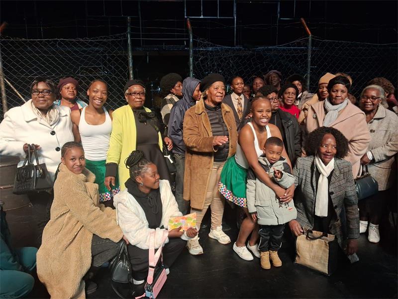 a large group of young actors