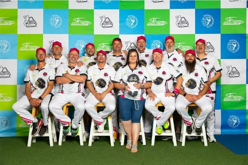 a cricket team