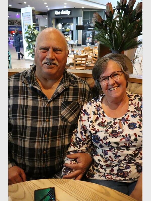 an elderly couple