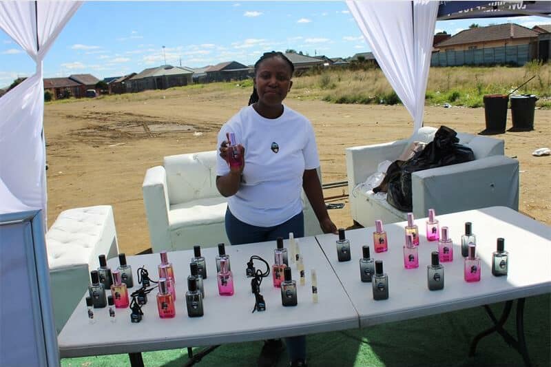 eMbalenhle entrepreneurs held business expo to share ideas.