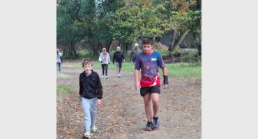 Young and old enjoy the Standerton parkrun on May 16 at Rivierpark.