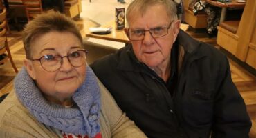 two elderly people