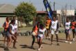 netball teams compete
