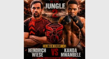 poster of two fighters facing off